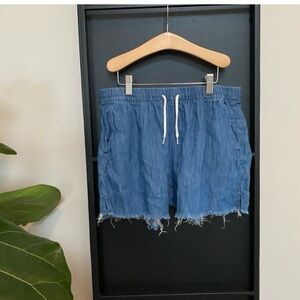 Madewell Cotton & Linen Shorts